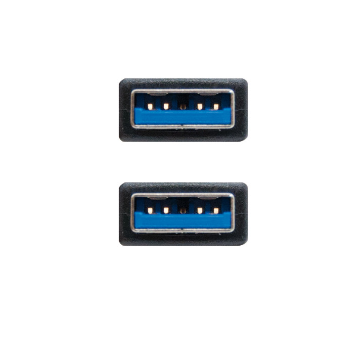 Nanocable 10.01.1001-BK cabo USB 1 m USB 3.2 Gen 1 (3.1 Gen 1) USB A Preto