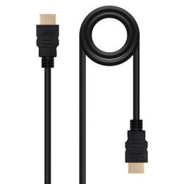 Nanocable 10.15.0302 cabo HDMI 1,8 m HDMI Type A (Standard) Preto