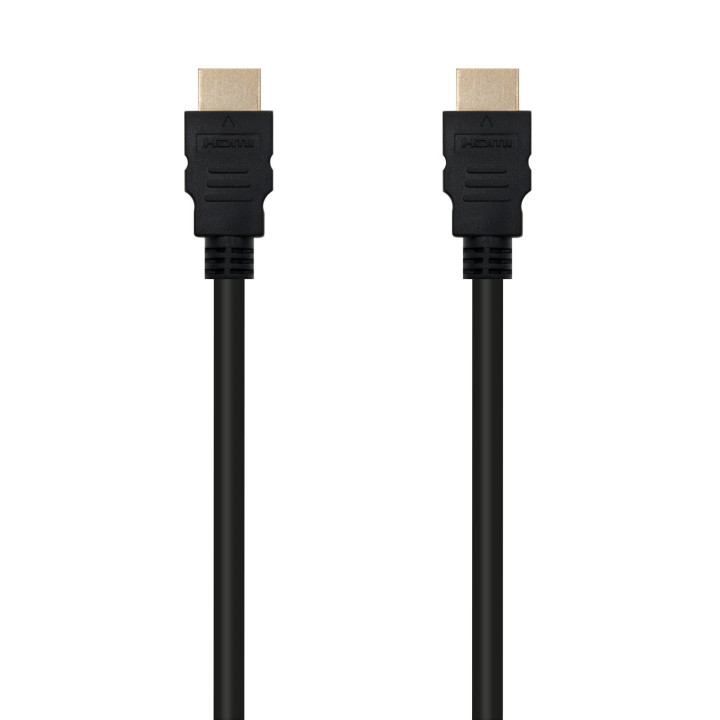 Nanocable 10.15.0302 cabo HDMI 1,8 m HDMI Type A (Standard) Preto