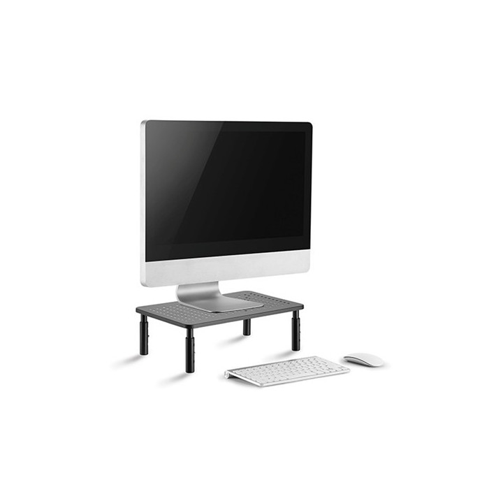 Gembird MS-TABLE-01 montagem e suporte para monitores Preto Secretária