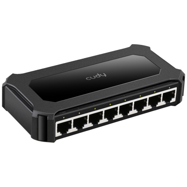 Cudy GS108D switch de rede Gigabit Ethernet (10 100 1000) Preto