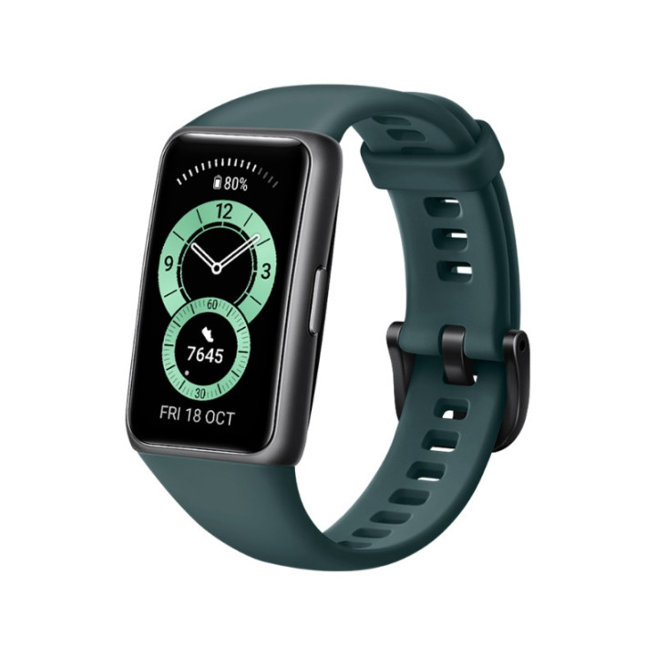 Huawei Band 6 AMOLED Rastreador de atividade para pulso 3,73 cm (1.47") Verde