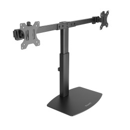 TooQ DB1727TN-B montagem e suporte para monitores 68,6 cm (27") Preto Secretária