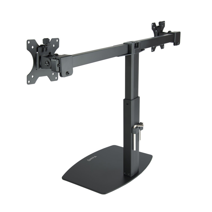 TooQ DB1727TN-B montagem e suporte para monitores 68,6 cm (27") Preto Secretária