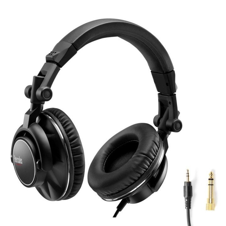 Hercules HDP DJ60 Auscultadores Com fios Fita de cabeça Música Preto