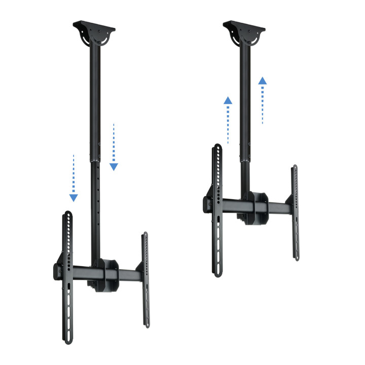 TooQ LPCE1155TSLI-B suporte de exibição de sinalética 139,7 cm (55") Preto