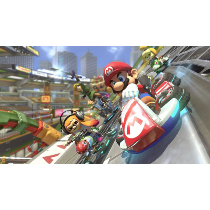 Nintendo Mario Kart 8 Deluxe Alemão, Neerlandês, Inglês, Espanhol, Francês, Italiano, Japonês, Português, Russo Nintendo Switch