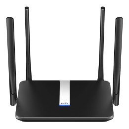 Cudy LT500 router sem fios Fast Ethernet Dual-band (2,4 GHz   5 GHz) 4G Preto