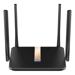 Cudy LT500D router sem fios Fast Ethernet Dual-band (2,4 GHz   5 GHz) 4G Preto