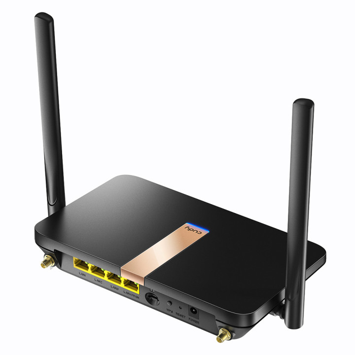 Cudy LT500D router sem fios Fast Ethernet Dual-band (2,4 GHz   5 GHz) 4G Preto
