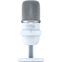 HyperX SoloCast - USB Microphone (White) Branco Microfone para consola de jogos
