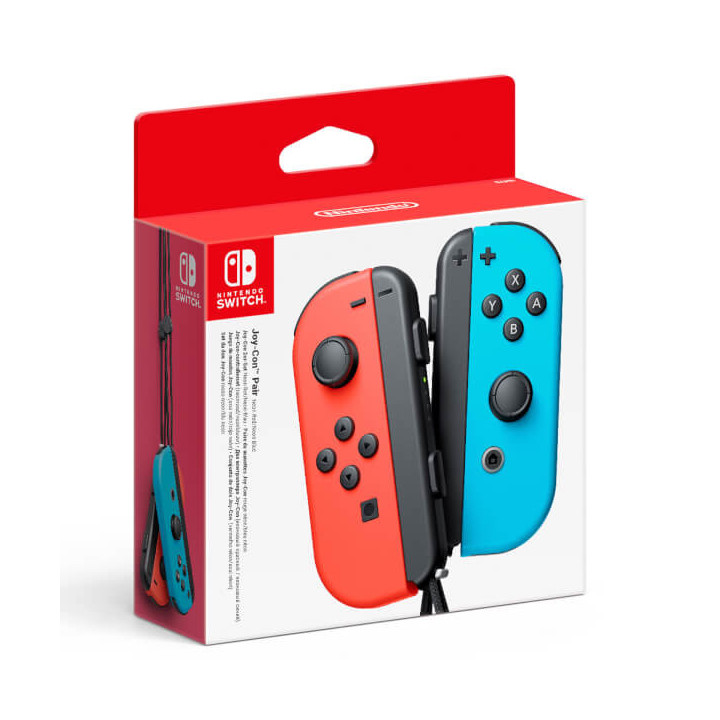 Nintendo Joy-Con Azul, Vermelho Bluetooth Gamepad Analógico   Digital Nintendo Switch