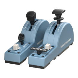 Thrustmaster TCA Quadrant Add-On Airbus Edition Preto, Azul Simulador de voo PC
