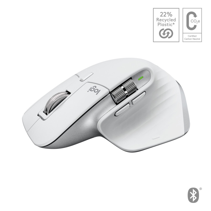 Logitech MX Master 3S for Mac rato Mão direita Bluetooth Laser 8000 DPI