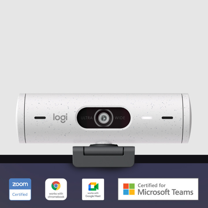 Logitech Brio 500 webcam 4 MP 1920 x 1080 pixels USB-C Branco