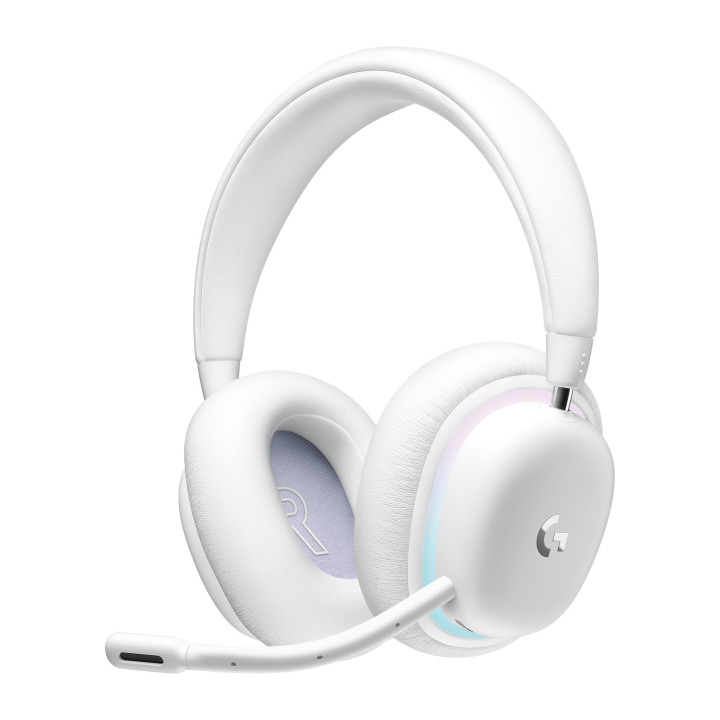 Logitech G G735 Auscultadores Com fios e sem fios Fita de cabeça Jogos Bluetooth Branco