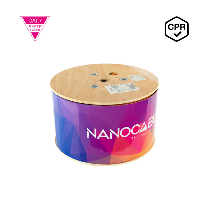 Nanocable 10.20.1700-305 cabo de rede Laranja 305 m Cat7 SF UTP (S-FTP)
