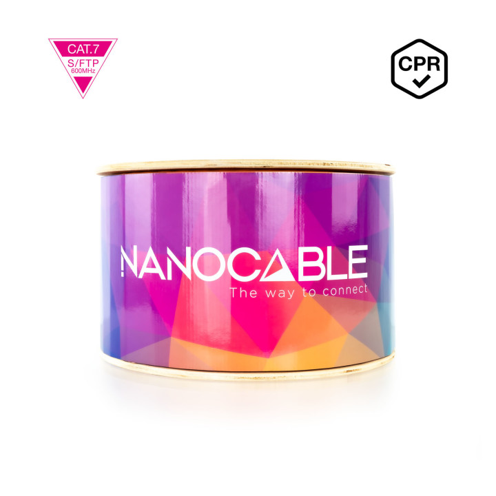 Nanocable 10.20.1700-305 cabo de rede Laranja 305 m Cat7 SF UTP (S-FTP)