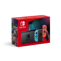 Nintendo Switch consola de jogos portáteis 15,8 cm (6.2") 32 GB Ecrã táctil Wi-Fi Azul, Cinzento, Vermelho