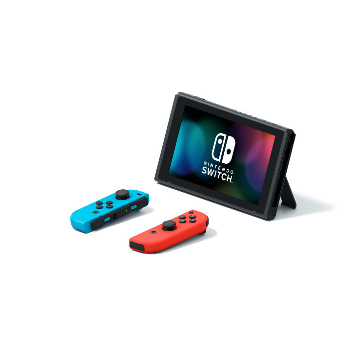 Nintendo Switch consola de jogos portáteis 15,8 cm (6.2") 32 GB Ecrã táctil Wi-Fi Azul, Cinzento, Vermelho