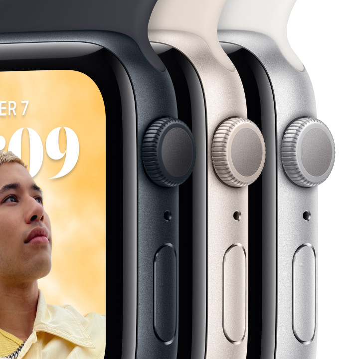 Apple Watch SE OLED 44 mm Prateado GPS