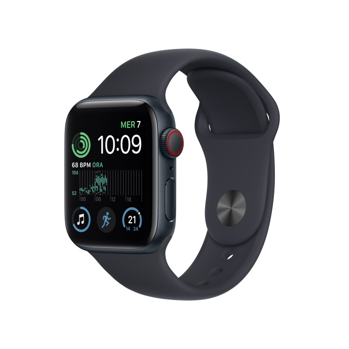 Apple Watch SE OLED 40 mm 4G Preto GPS