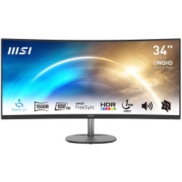 MSI Pro MP341CQ 86,4 cm (34") 3440 x 1440 pixels UltraWide Quad HD Preto