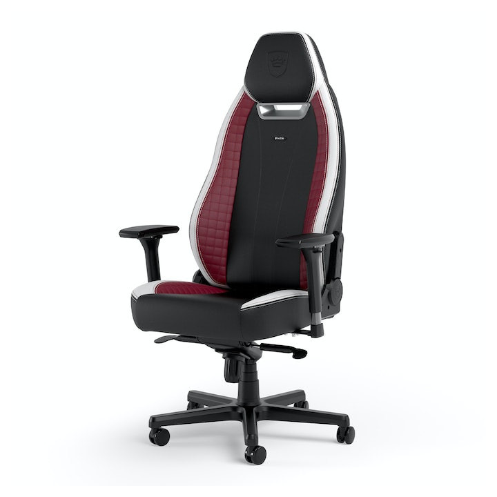 noblechairs LEGEND Poltrona de gaming Assento acolchoado Preto, Vermelho, Branco