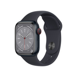 Apple Watch Series 8 OLED 41 mm 4G Preto GPS
