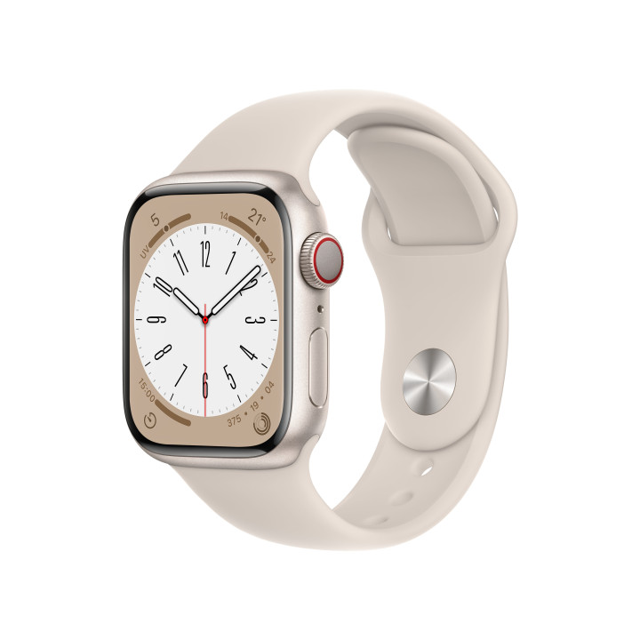 Apple Watch Series 8 OLED 41 mm 4G Bege GPS