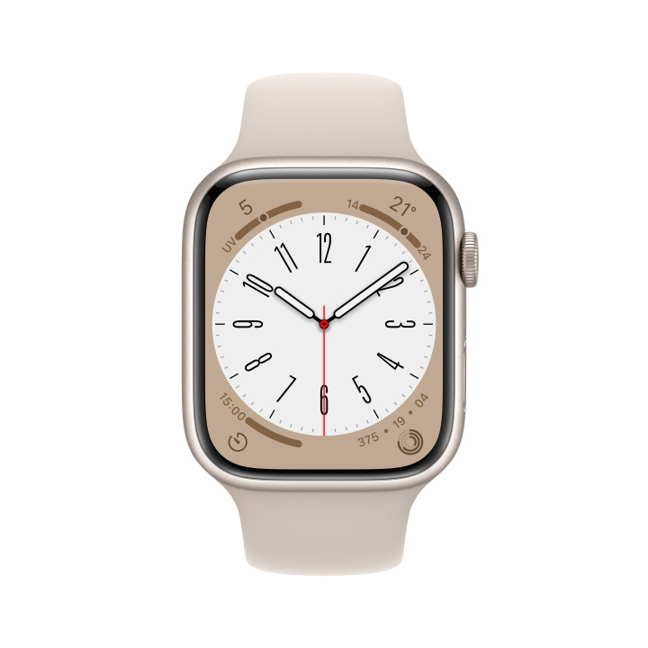 Apple Watch Series 8 OLED 45 mm 4G Bege GPS