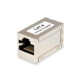 Equip 121179 adaptador para cabos RJ-45 Prateado