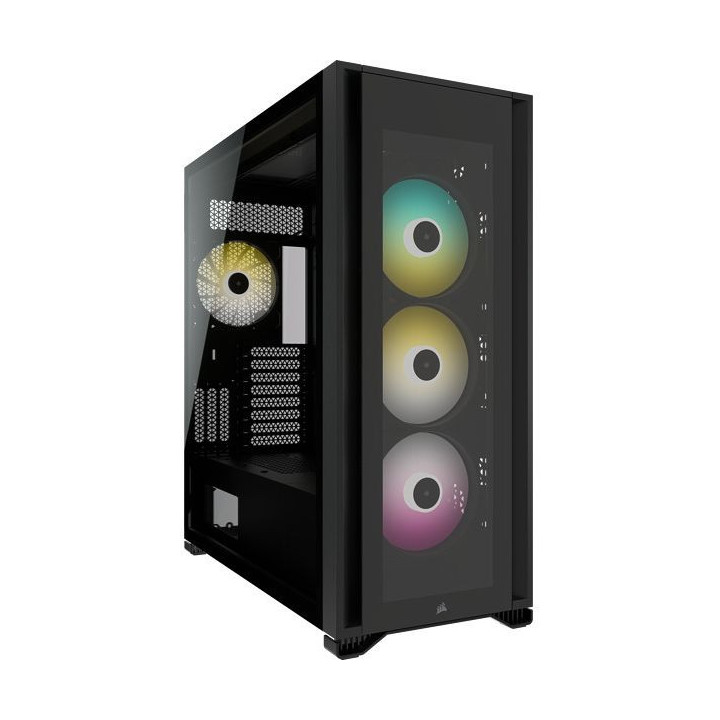 Caixa E-ATX Corsair iCUE 7000X Airflow RGB Smart Preto Vidro Temperado