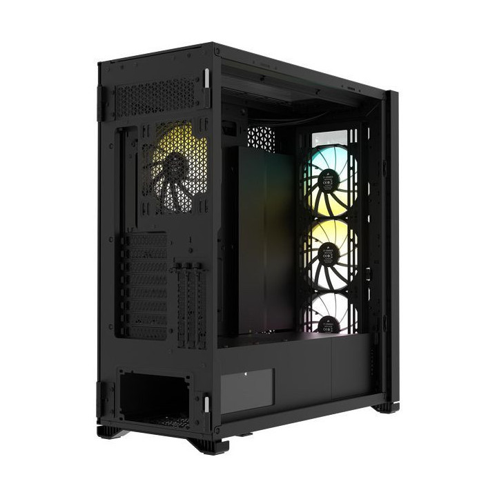 Caixa E-ATX Corsair iCUE 7000X Airflow RGB Smart Preto Vidro Temperado