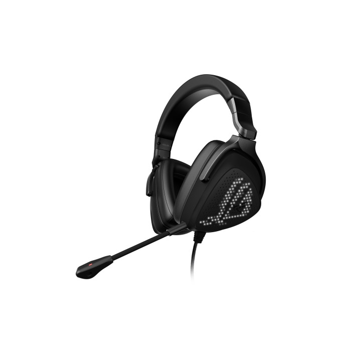ASUS ROG DELTA S ANIMATE Auscultadores Com fios Fita de cabeça Jogos USB Type-C Preto