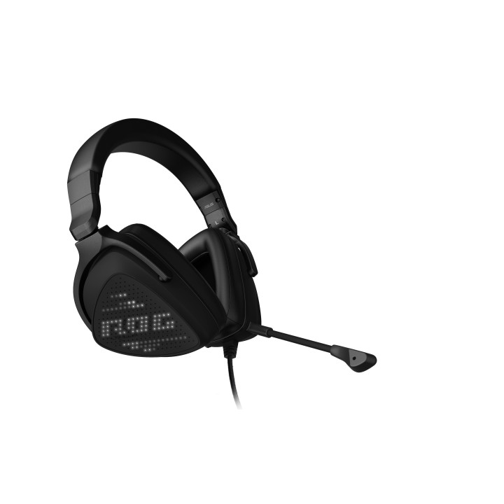 ASUS ROG DELTA S ANIMATE Auscultadores Com fios Fita de cabeça Jogos USB Type-C Preto