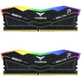 Team Group Kit 32GB (2 x 16GB) DDR5 6600MHz Delta RGB Preto CL34