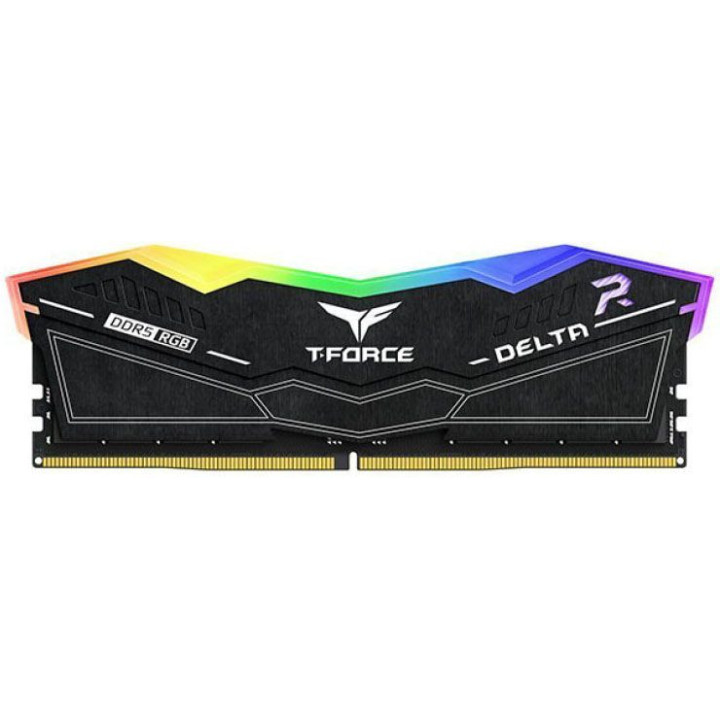 Team Group Kit 32GB (2 x 16GB) DDR5 6600MHz Delta RGB Preto CL34