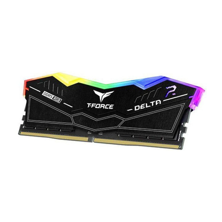 Team Group Kit 32GB (2 x 16GB) DDR5 6600MHz Delta RGB Preto CL34