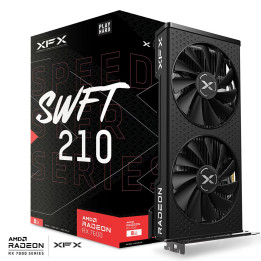 Gráfica XFX Swift 210 AMD Radeon RX 7600 8GB GDDR6