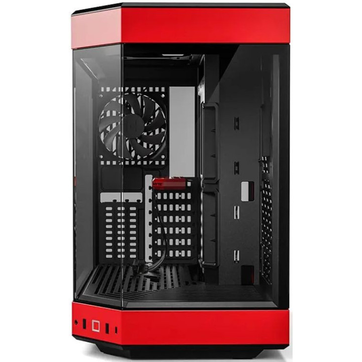 Caixa ATX Hyte Y60 Vidro Temperado Vermelho