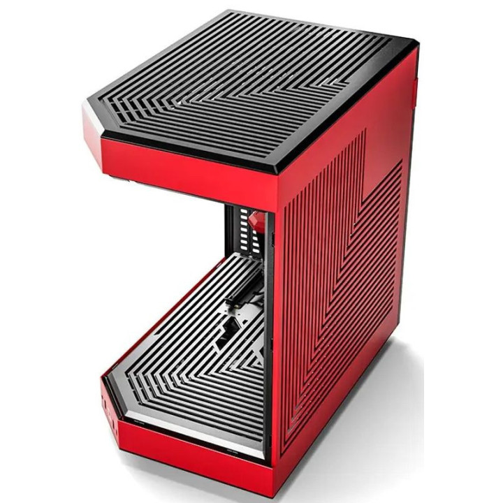 Caixa ATX Hyte Y60 Vidro Temperado Vermelho