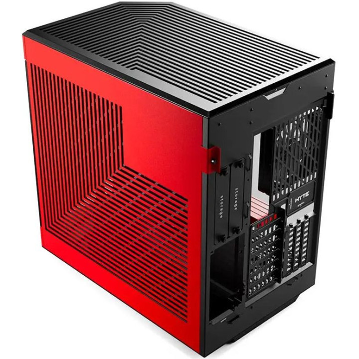 Caixa ATX Hyte Y60 Vidro Temperado Vermelho