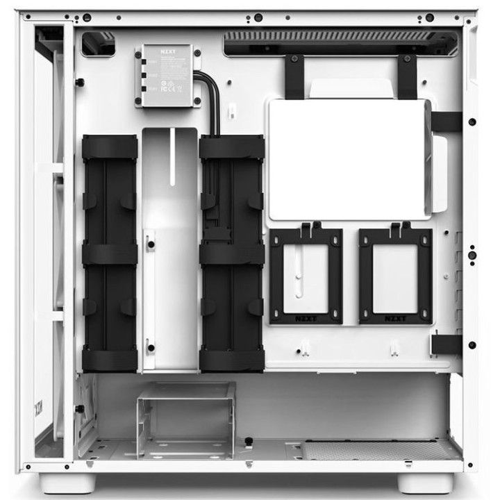 Caixa ATX NZXT H7 Elite RGB Branca Vidro Temperado