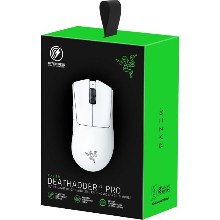 Rato Razer DeathAdder V3 Pro Wireless Mercury