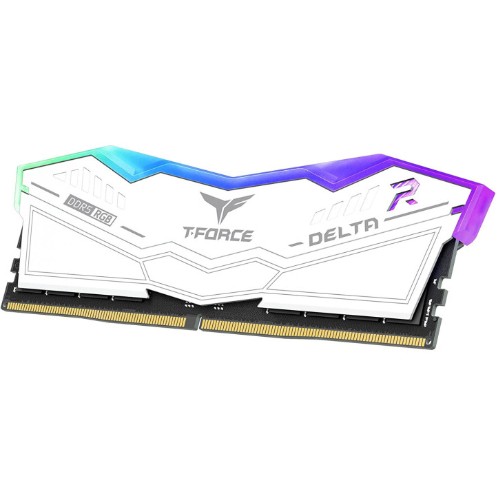 Team Group Kit 32GB (2 x 16GB) DDR5 5200MHz Delta RGB Branco CL40