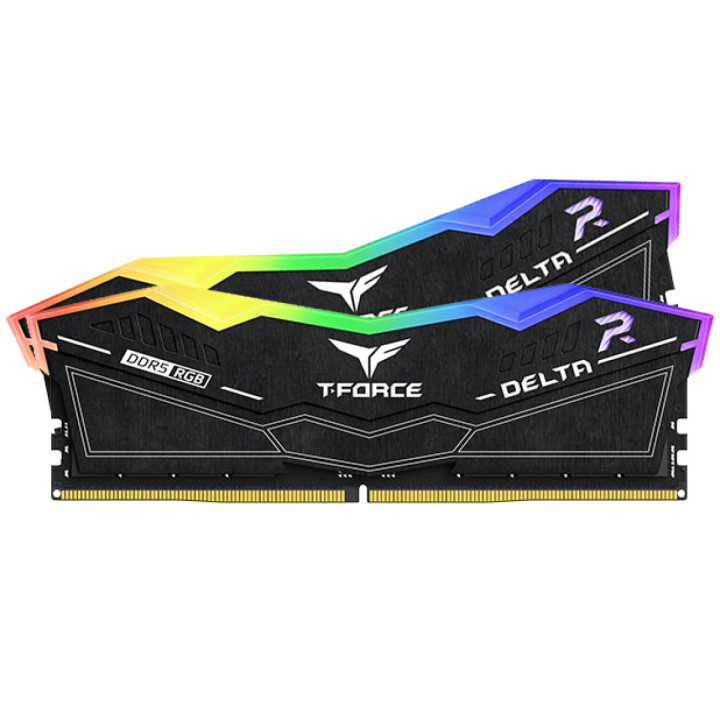Team Group Kit 32GB (2 x 16GB) DDR5 5200MHz Delta RGB Preto CL40