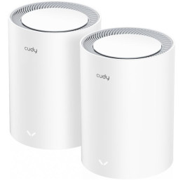 Sistema Mesh Cudy M1800 AX1800 Dual-Band WiFi 6 Gigabit (Pack 2)