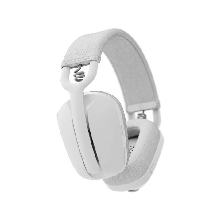 Headset Logitech Zone Vibe 100 Wireless Branco