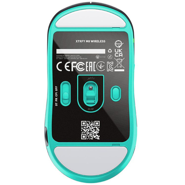Rato Gaming Cherry Xtrfy M8 Wireless Preto